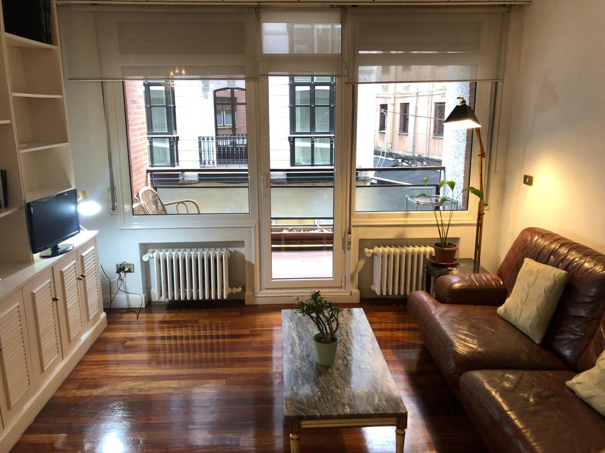 Suite En Apartamento Privado Terraza Centro Билбао Екстериор снимка